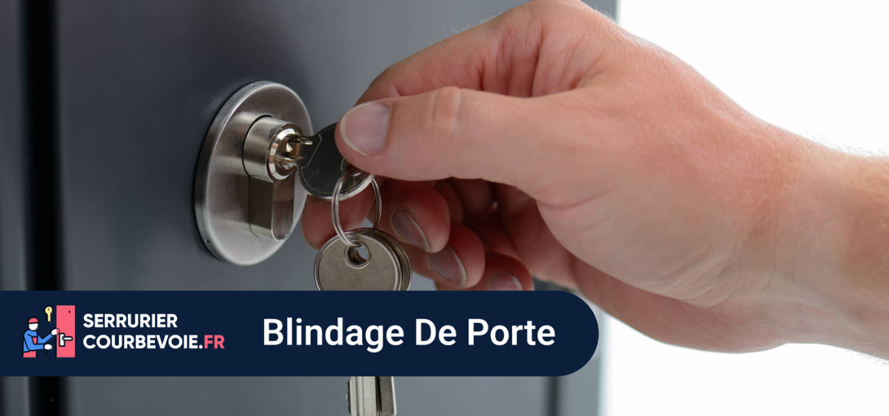 Blindage de porte A2P Courbevoie 92400