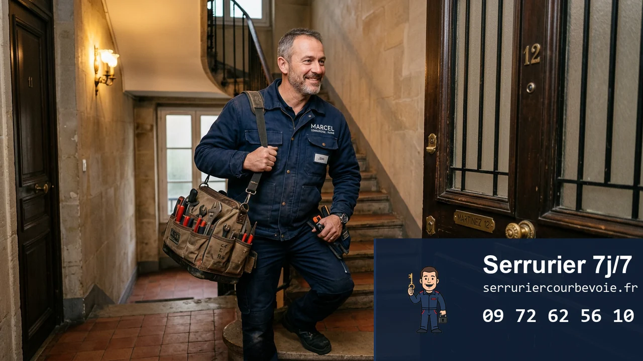 Serrurier en urgence à Courbevoie : que faire et combien ça coûte
